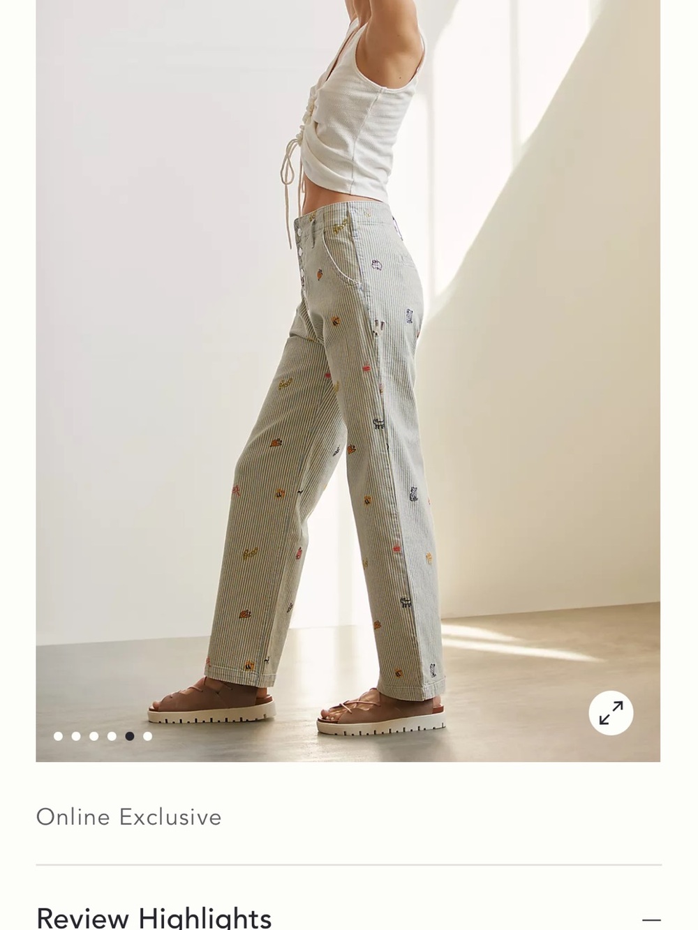 Pilcro Slouchy Chino Pants - Picture 6 of 16